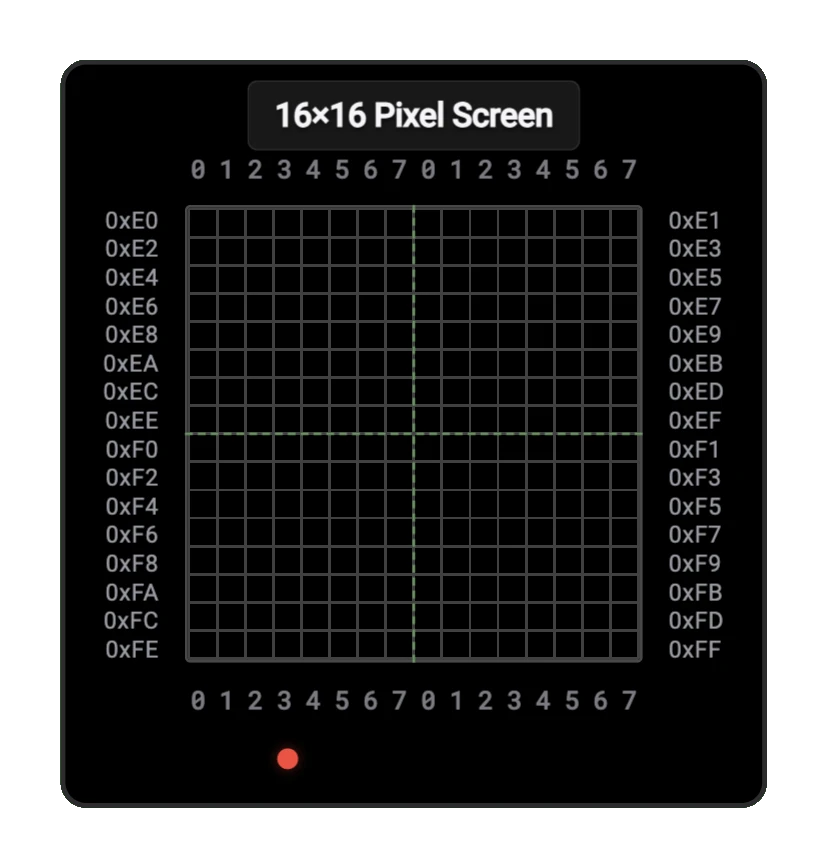 Pixel Screen (16x16)